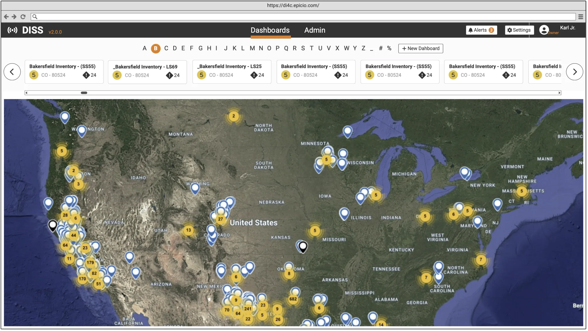 EPIC iO RemoteVision platform monitoring
