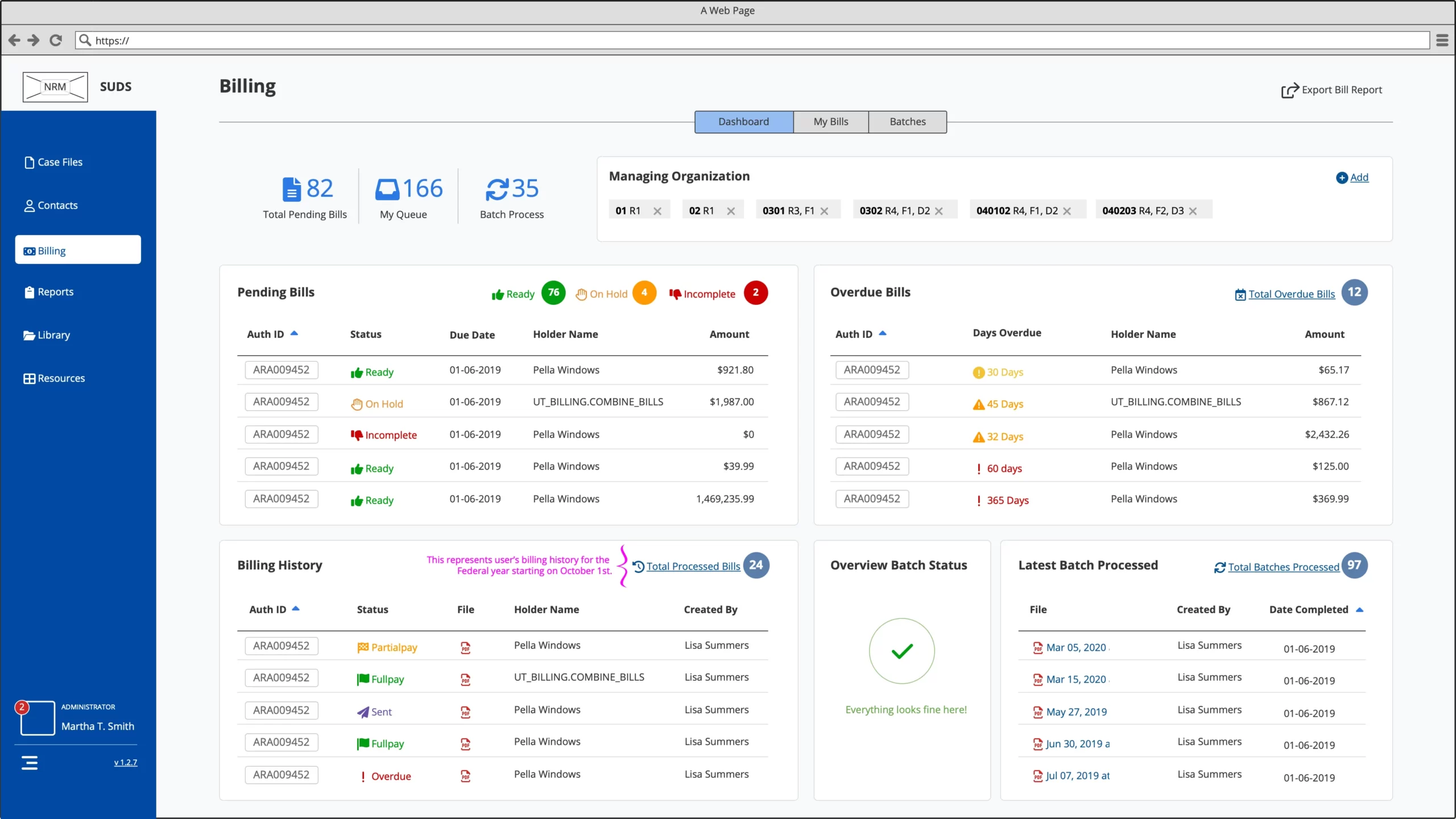 USDA NRM-SUDS platform interface