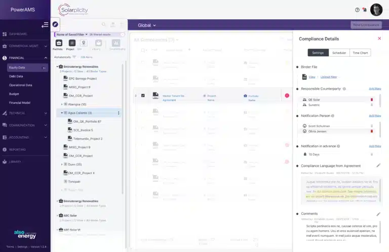 PowerTrack Asset Management System Compliance Upload Design